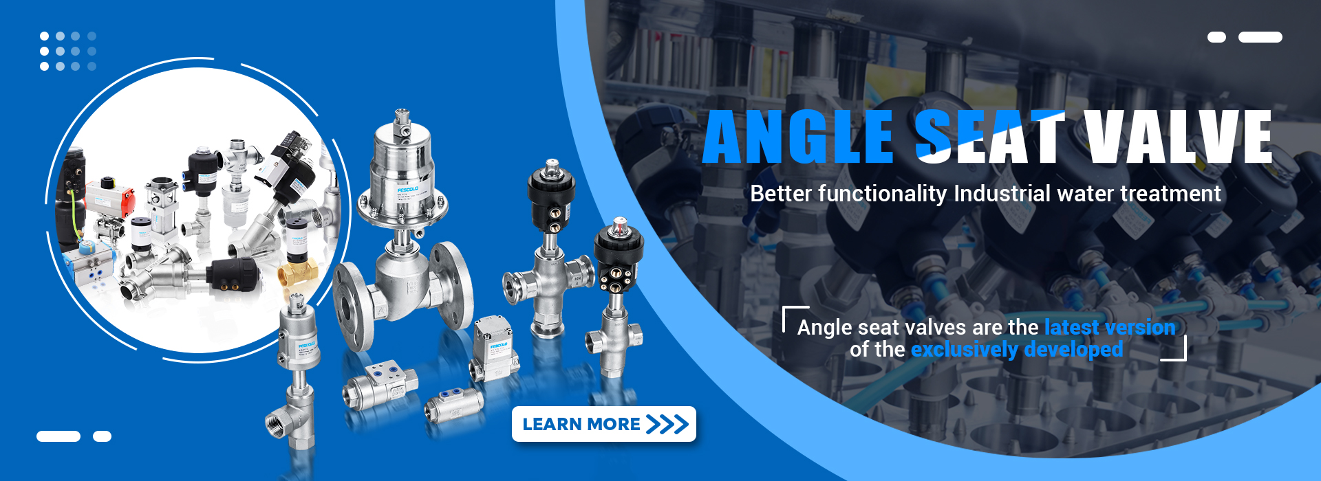 angle seat valve