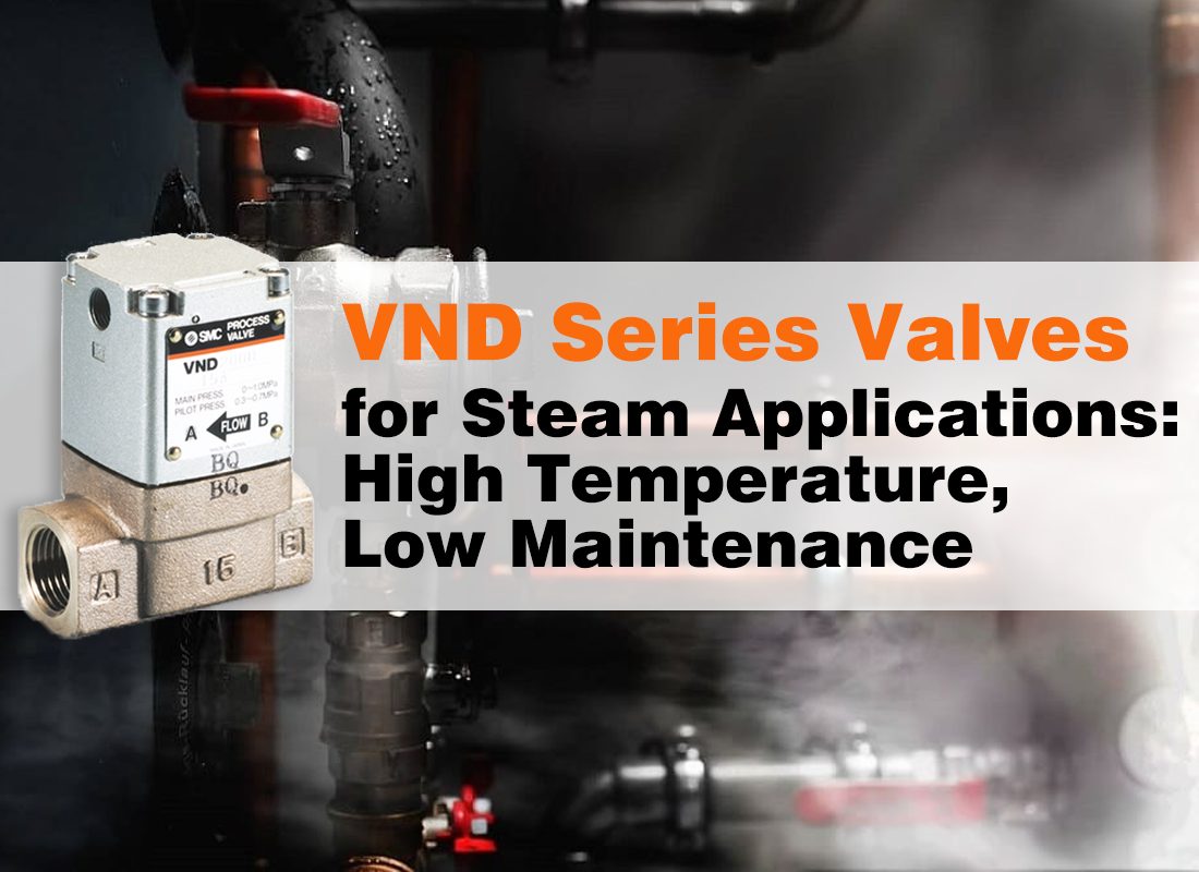 VND Series Valves for Steam Applications: High Temperature, Low Maintenance