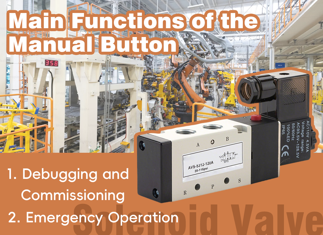 Pneumatic Solenoid Valve Manual Button Explained