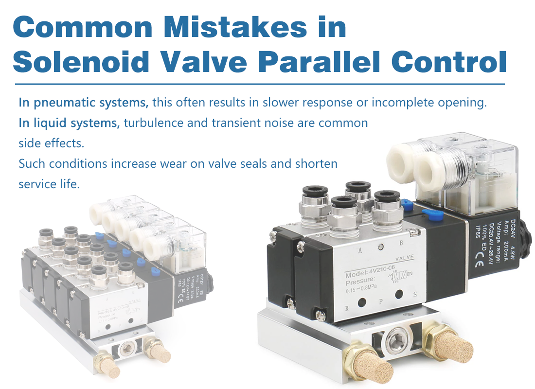 Control Considerations for Solenoid Valves Used in Parallel Systems