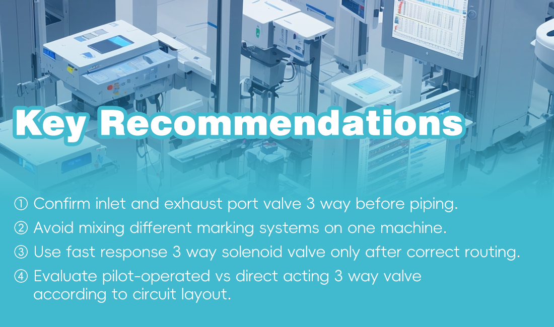 System Problems Caused by Incorrect Port Identification of 3 Way Solenoid Valve