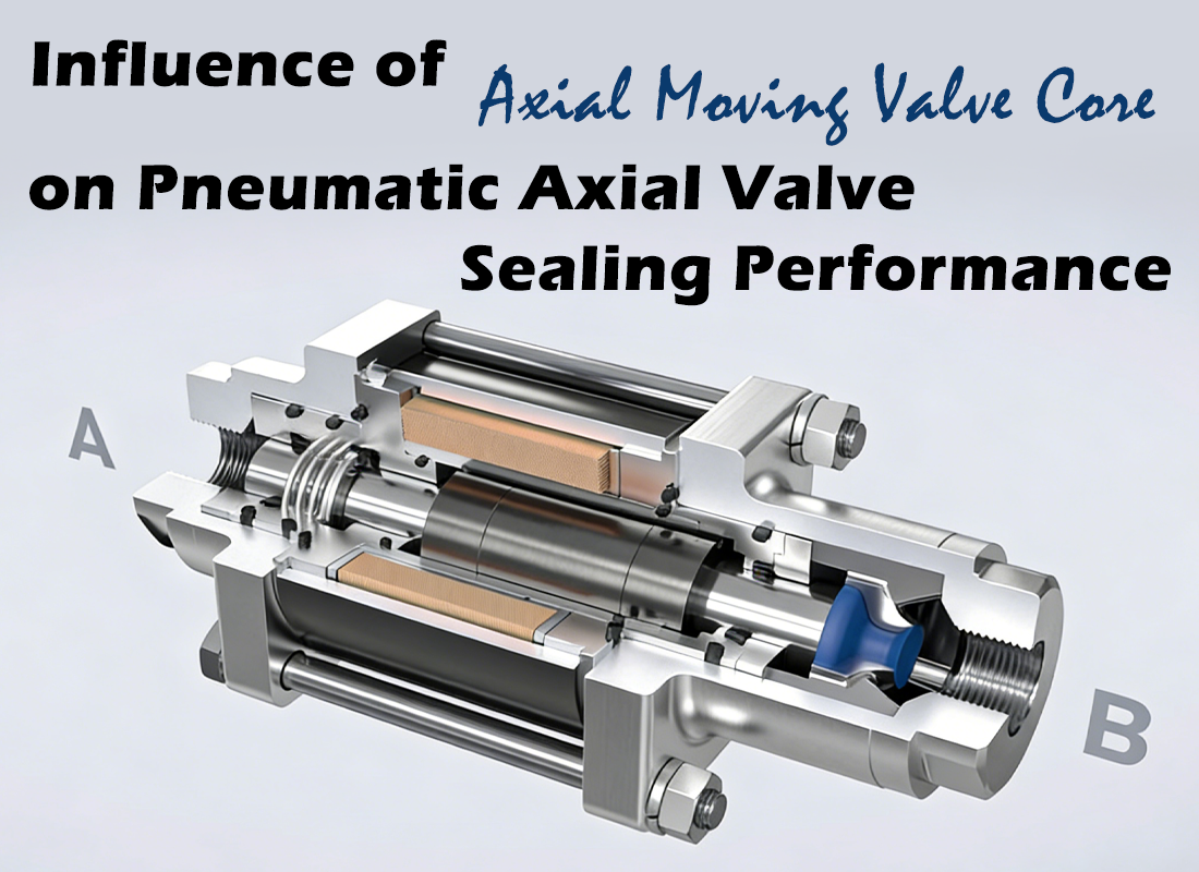 Influence of Axial Moving Valve Core on Pneumatic Axial Valve Sealing Performance