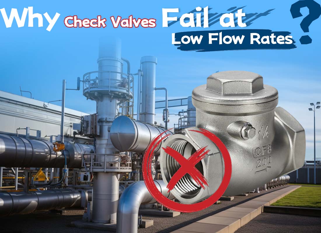 Why Check Valves Fail at Low Flow Rates