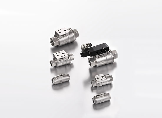 Pneumatic threaded stainless steel Pneumatic Axial Valve
