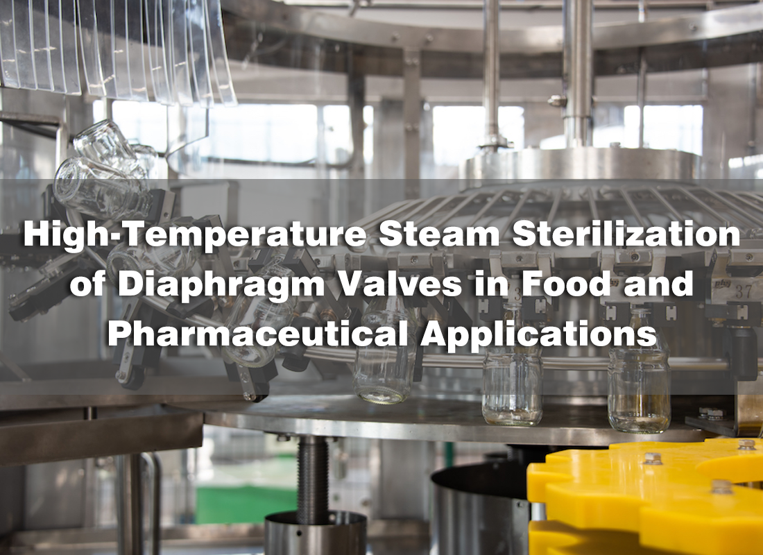 High-Temperature Steam Sterilization of Diaphragm Valves in Food and Pharmaceutical Applications