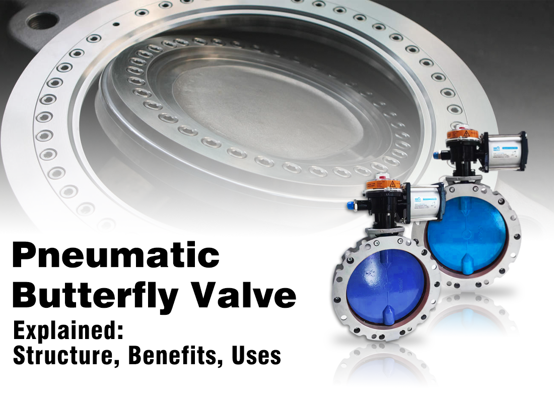 Pneumatic Butterfly Valve Explained: Structure, Benefits, and Uses