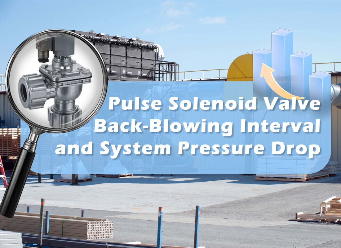 Pulse Solenoid Valve Back-Blowing Interval and System Pressure Drop