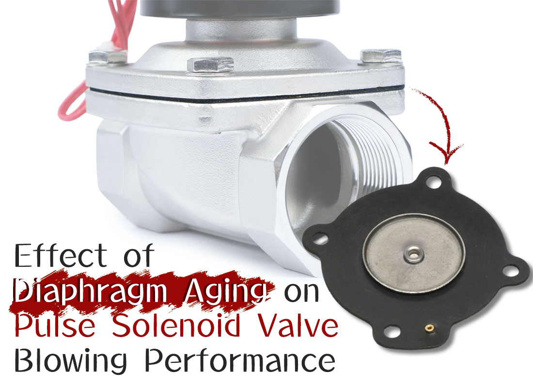 Effect of Diaphragm Aging on Pulse Solenoid Valve Blowing Performance