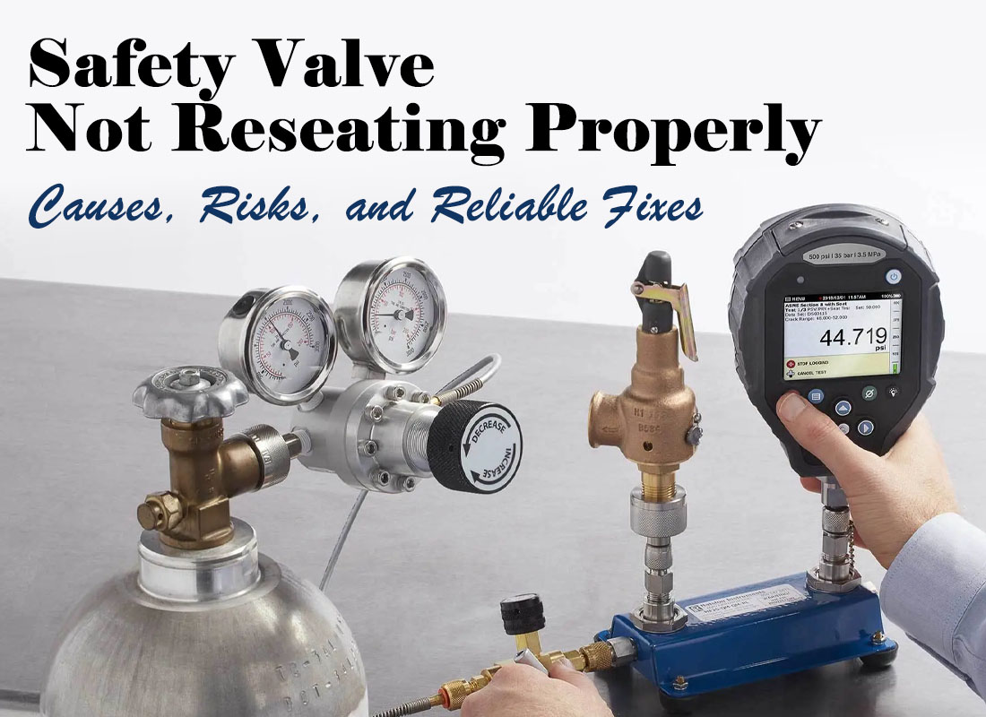 Safety Valve Not Reseating Properly: Causes, Risks, and Reliable Fixes